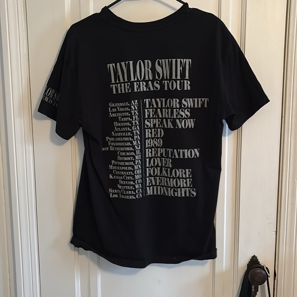 Taylor Swift Black Collage Graphic Tee - Picture 2 of 3